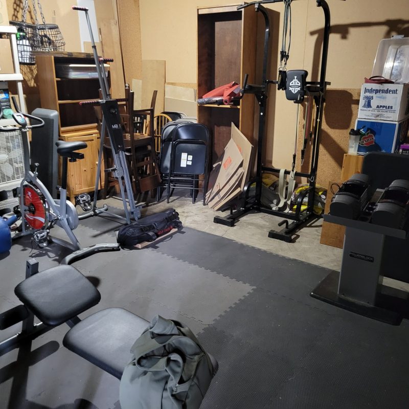 My garage gym